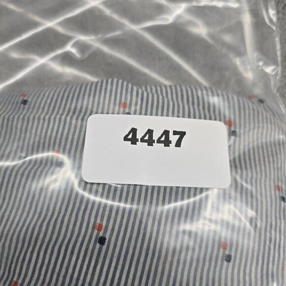 prAna Men's Button Up Shirt Short Sleeve Collar Striped Slim Fit Size XL - Picture 9 of 9